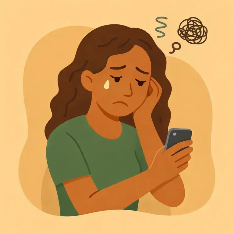 Dependência emocional no relacionamento e insegurança ao esperar resposta do parceiro