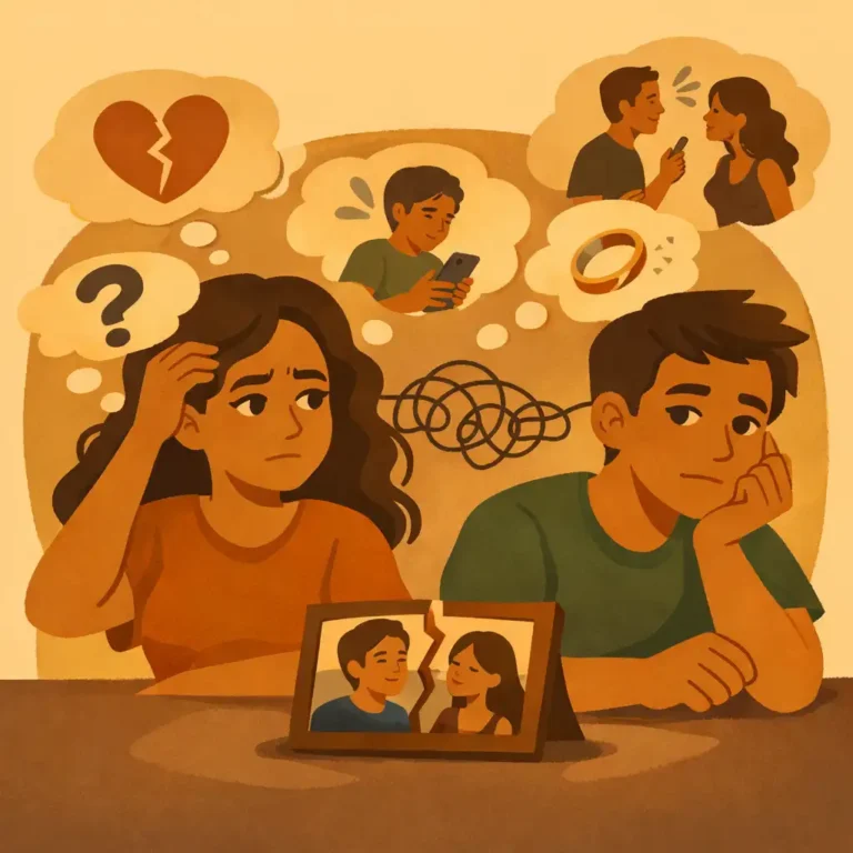 Overthinking no relacionamento e pensamentos excessivos sobre o parceiro